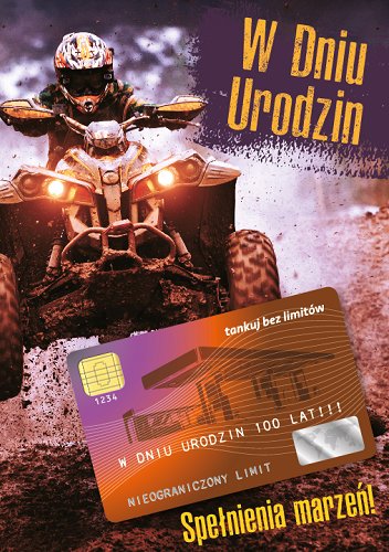 Kartka urodzinowa dla chłopaka GIFT 136
