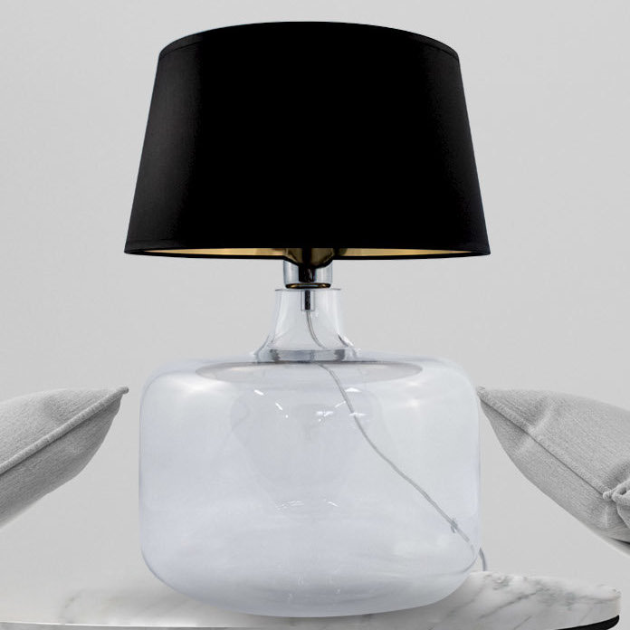 Lampa stołowa BATUMI TRANSPARENT 5529BKGO Zumaline przezroczysty 002177-014427