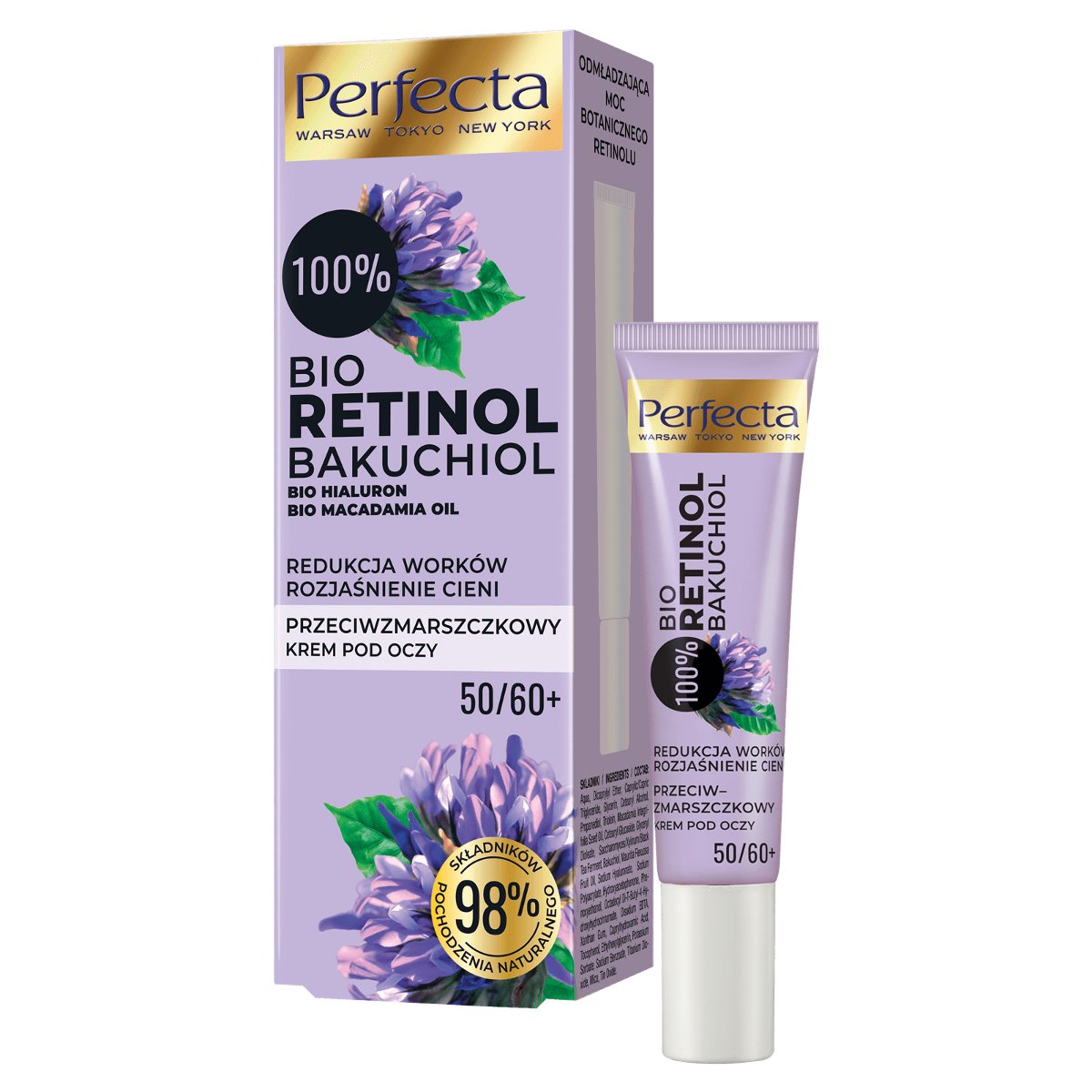 Perfecta Bio Retinol Krem pod oczy 30+/40+ 15ml 010214448