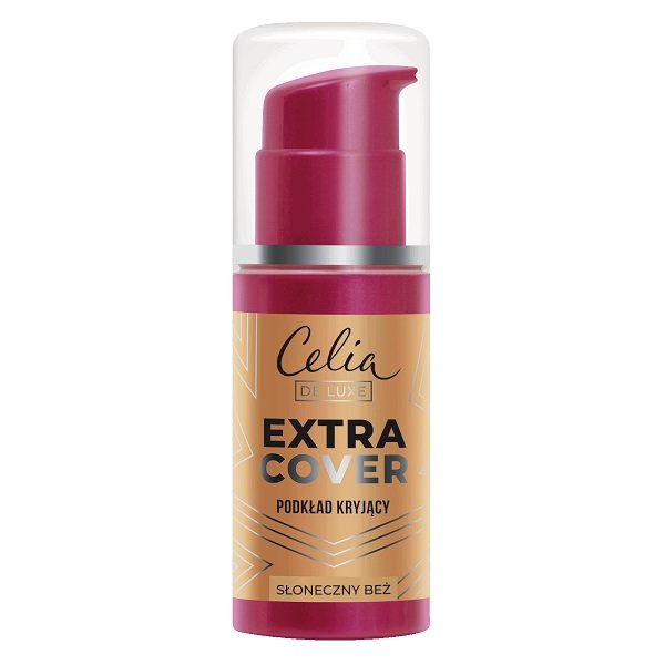 Celia Extra Cover Podkład kryjący słoneczny beż 30ml