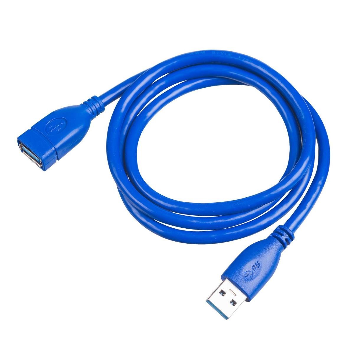 Akyga Akyga PRZEDŁUŻACZ USB 3.0 AK-USB-28 NIEBIESKI AK-USB-28