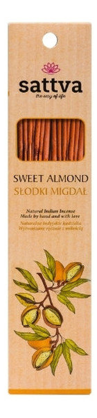 Sattva Sattva Kadzidełko Słodki Migdał 15 szt 0554-763C7