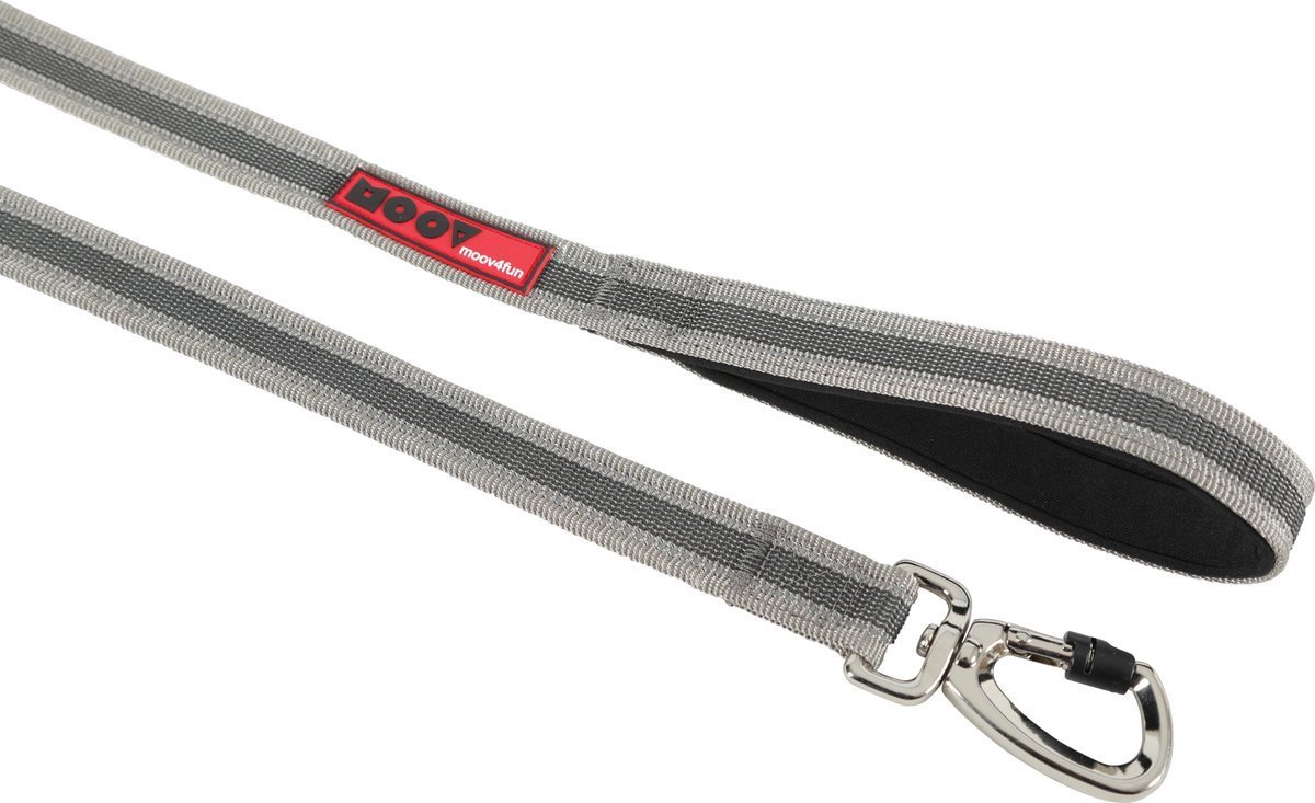 Zolux Smycz Moov 20 mm/1,2 m kol. szary