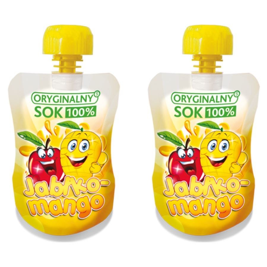 ORYGINALNY SOK Sok z jabłka i mango 100% NFC 110ml - Oryginalny Sok