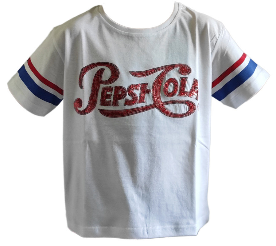 Pepsi Krótki T-Shirt Koszulka Bluzka R146