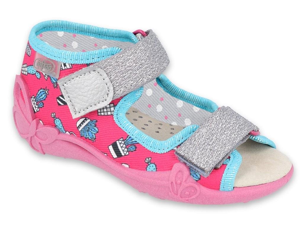 Befado - Obuwie buty dziecięce sandały kapcie pantofle dla dziewczynki - 20