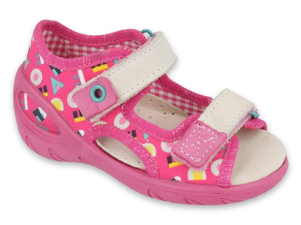 Befado - Obuwie buty dziecięce sandały kapcie pantofle dla dziewczynki - 21