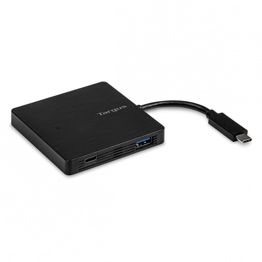 Targus USB-C Hub to 3 X USB A and 1 X USB-C battery Charge Black (B2B) ACH924EUZ