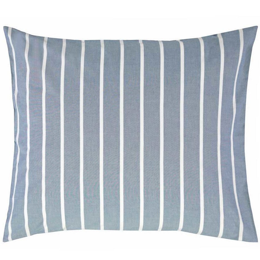 Esprit Poszewka ozdobna na poduszkę z bawełny w kolorze niebieskim w pasy poszewka dekoracyjna pościel ozdobna 60 x 70 cm