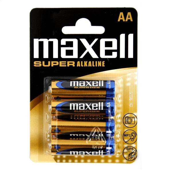 Maxell 4x BATERIA SUPER ALKALINE LR06/AA BLISTER MAX23