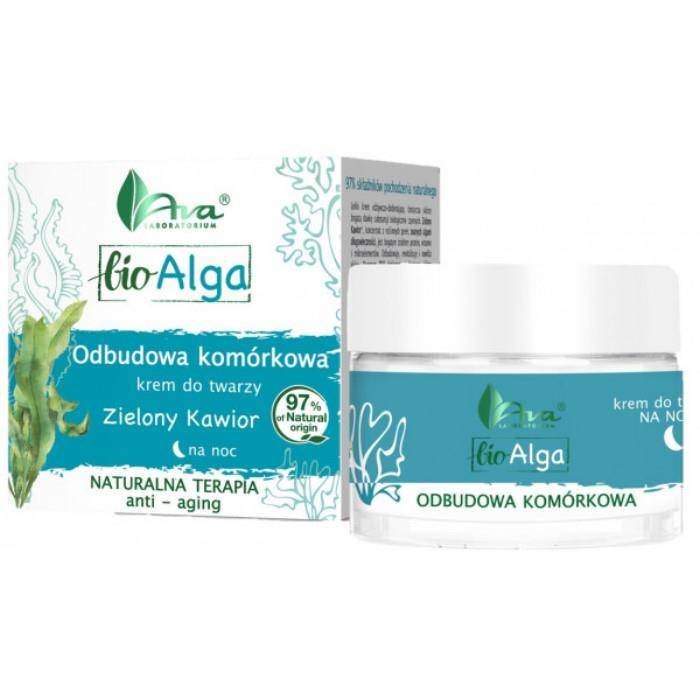 Ava Labolatorium Bio Alga Krem na noc Odbudowa komórkowa 50ml