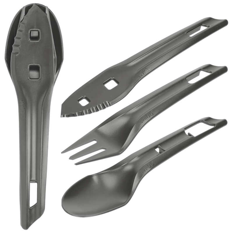 Wildo Wildo OCYs Extendable Cutlery Set, szary  2022 Sztućce turystyczne OCY´s-3213