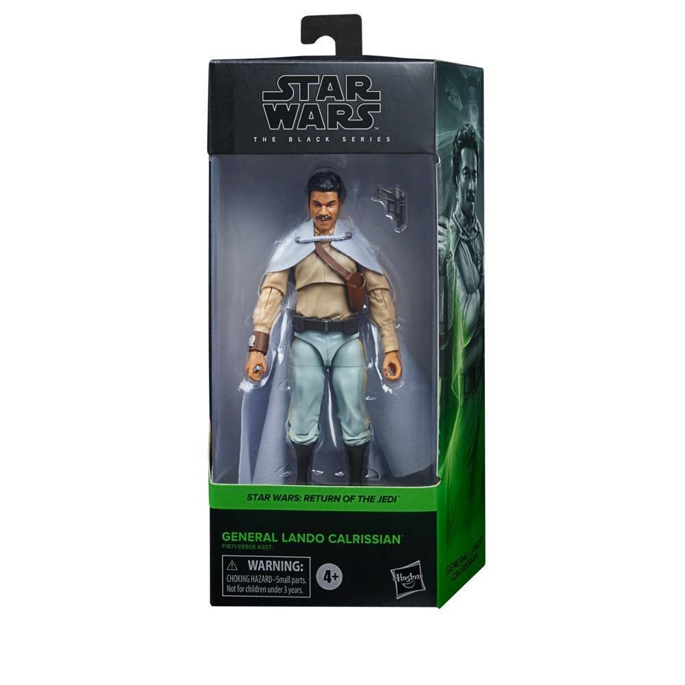 Star Wars The Black Series General Lando Calrissian zabawka 15 cm skala Gwiezdne Wojny: Return of the Jedi figurka kolekcjonerska, dzieci w wieku 4 lat F1871