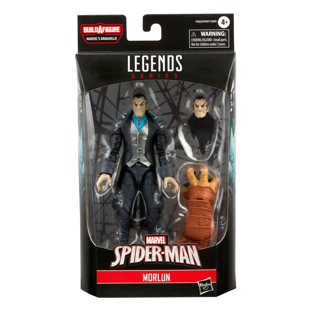 Hasbro F3022,Marvel Legends Series Morlun-actiefiguur van 15 cm om te verzamelen, 4 accessoires en 2 bouwstukken voor extra figuur,Meerkleurig F3022