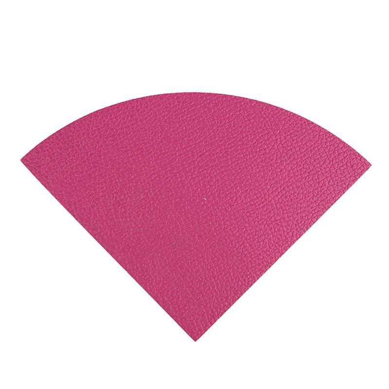 Podkładka Ekoskóra Dwustronna 12x12 Cm Bordowa/ciemny Granat N/n Bz Lumarko