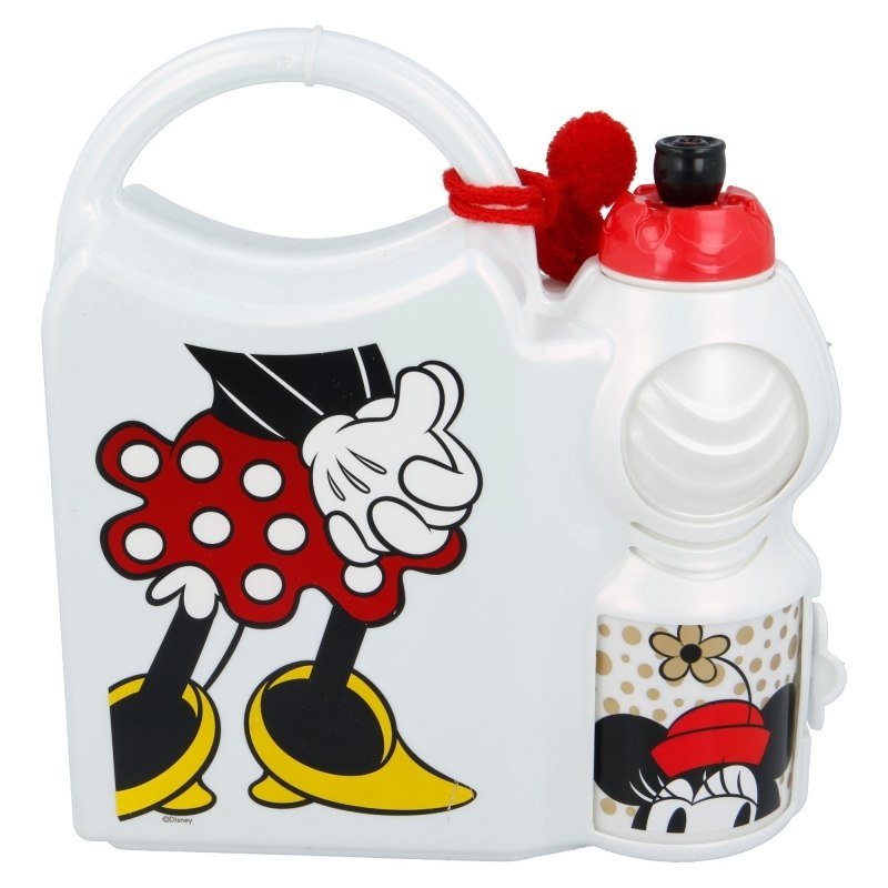 Disney MICKEY MOUSE Minnie Mouse Zestaw lunchbox i bidon 400 ml 13216