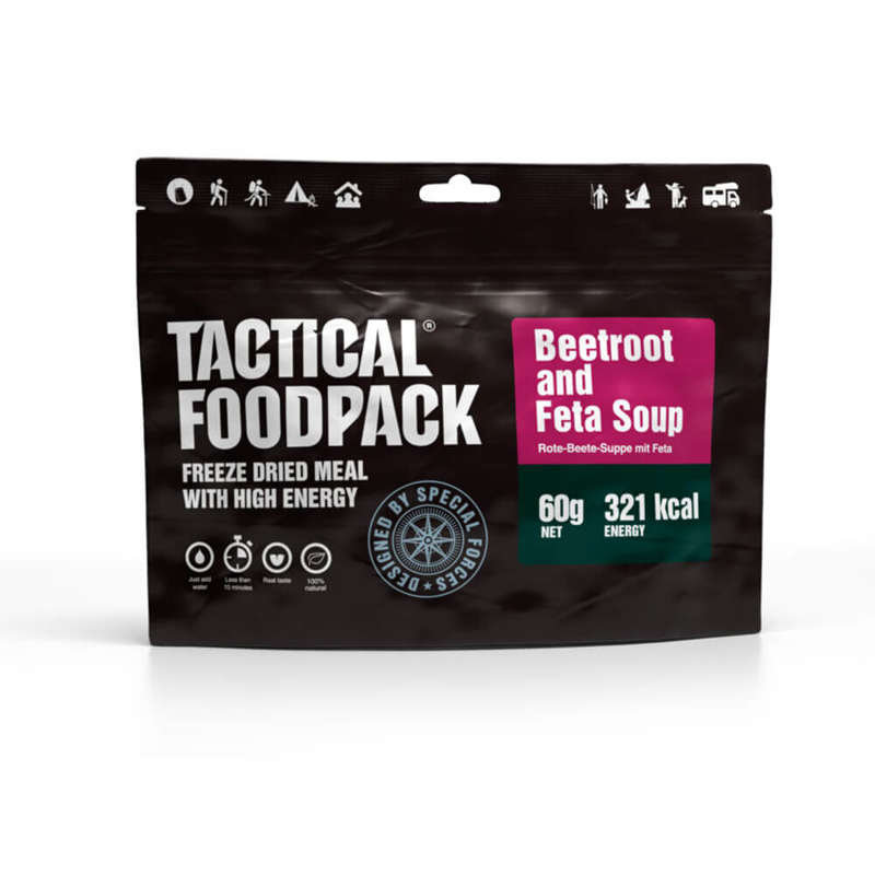 Tactical Foodpack Tactical Foodpack Freeze Dried Meal 60g, Beetroot and Feta Soup  2021 Żywność turystyczna 15