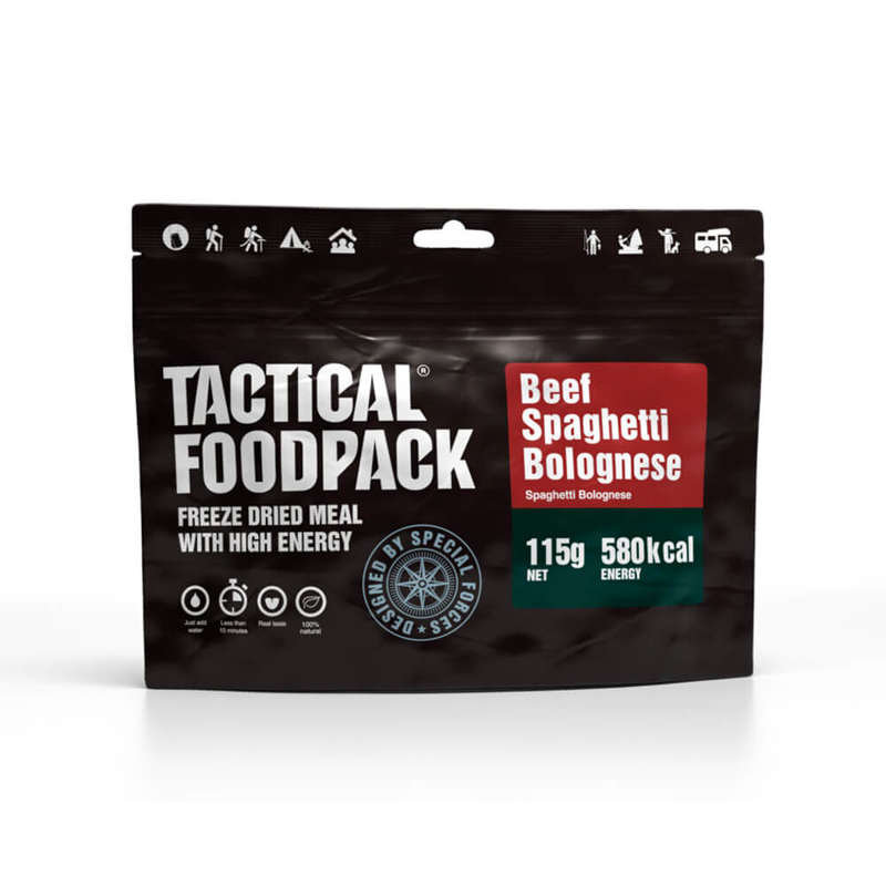 Tactical Foodpack Tactical Foodpack Freeze Dried Meal 115g, Beef Spaghetti Bolognese  2021 Żywność turystyczna 18