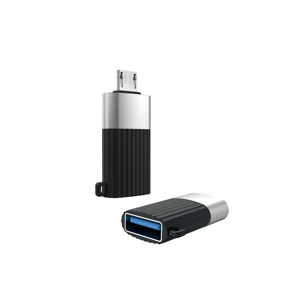 Xo Adapter Micro Usb do Usb czarny Otg