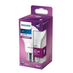 Philips lighting Żarówka LED 60W A60 E27 CW FR ND 1PF/10 929001234704 929001234704