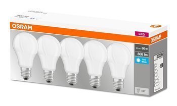 Osram E27 5 szt. (230 V) 7 W 806 lm Zimna biel