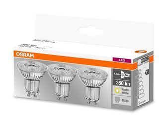 ZESTAW 3x LED Żarówka PAR16 GU10/4,3W/230V 2700K - Osram