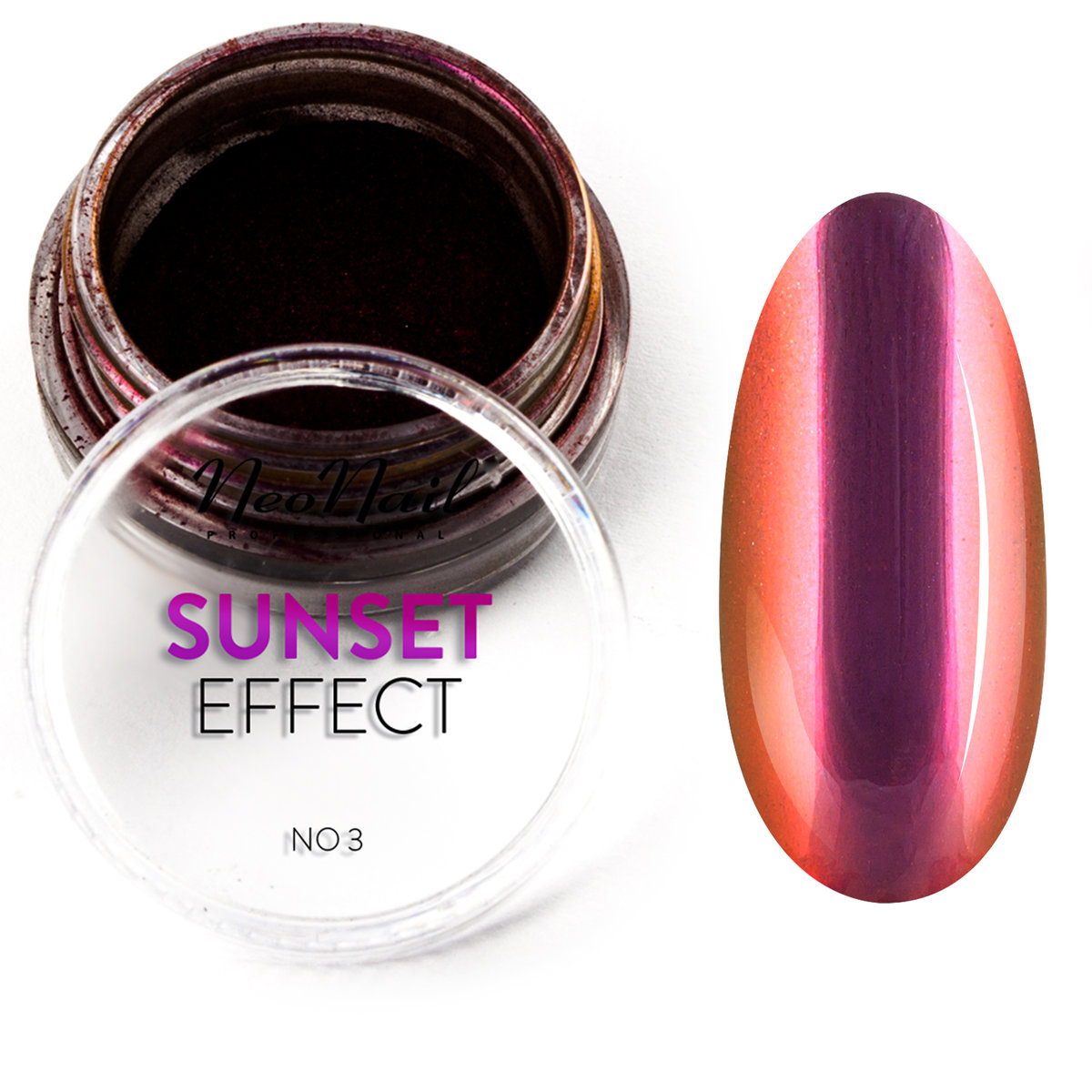 Neonail Puder Sunset Effect 03 - Efekt Kameleona 3g 5393-3