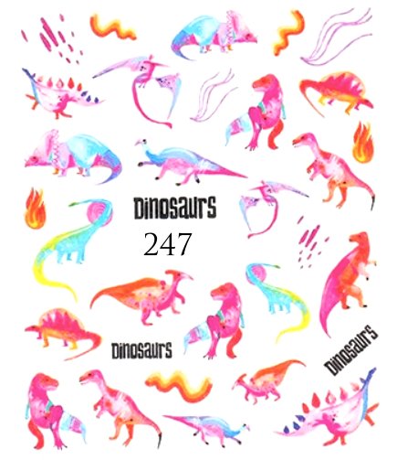 Naklejki wodne na paznokcie - nr 247