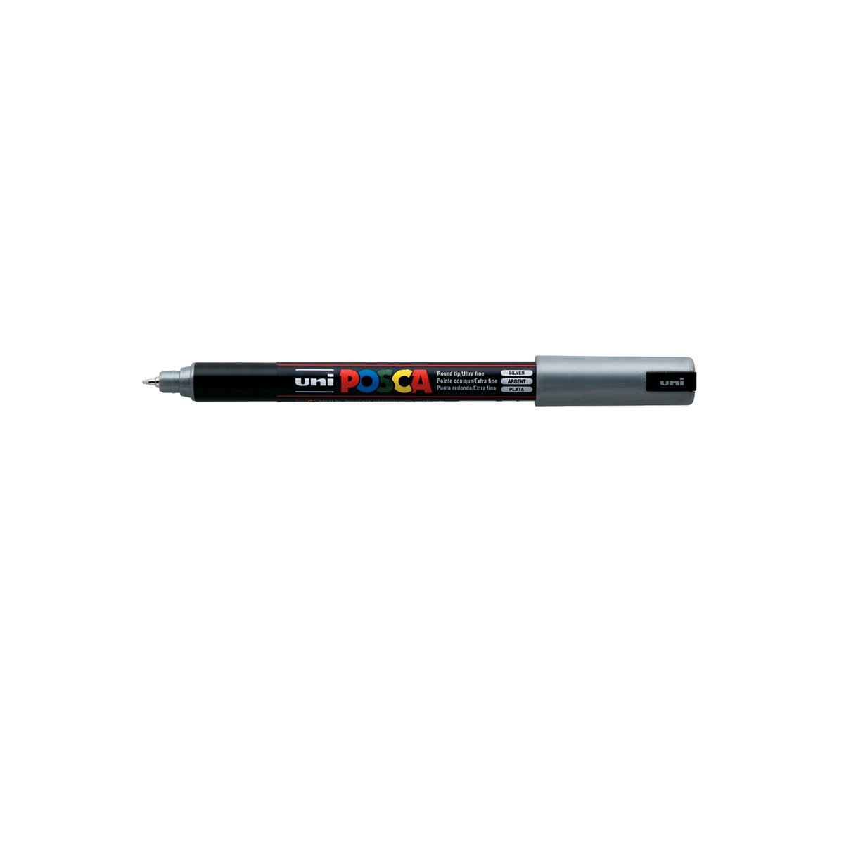 Marker Posca PC-1MR - Uni – srebrny metaliczny