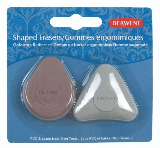 DERWENT GUMKA ERGONOMICZNA 2 SZTUKI