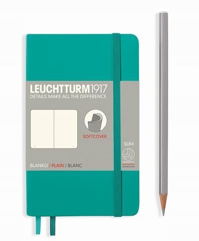 Leuchtturm 1917 notatnik Soft Cover, szmaragdowy 355296