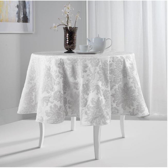 BIEL-obrus 180 (koło)cm