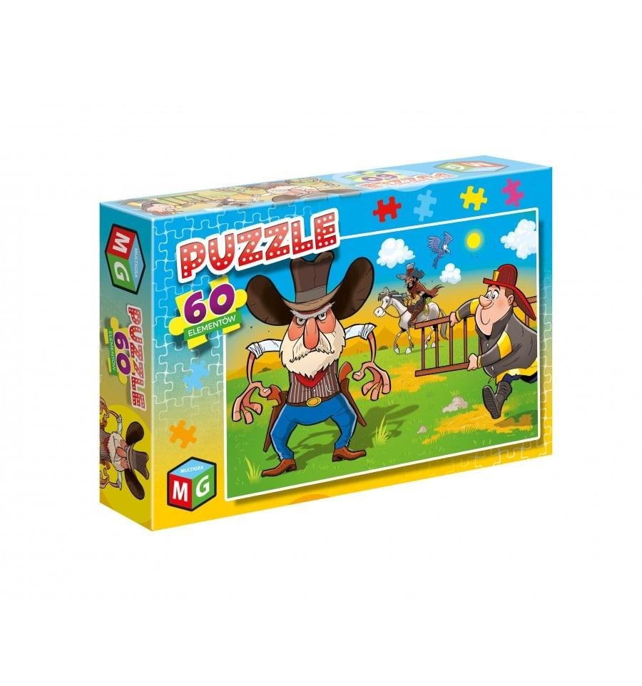 Puzzle 60 Kowboje Strażacy