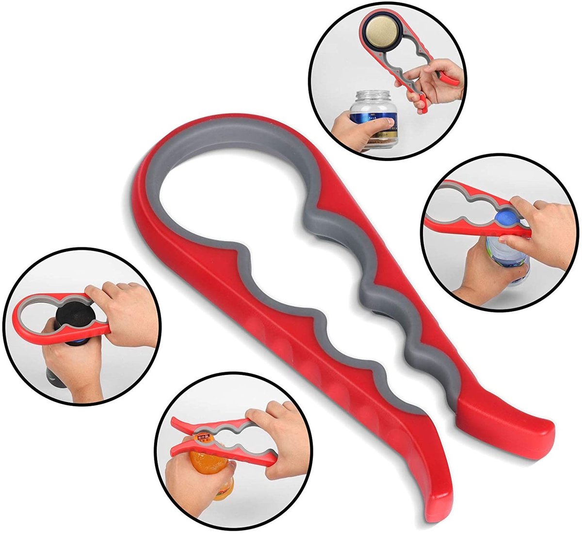 Uniwersalny otwieracz do słoików butelek nakrętek