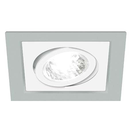 Ideus Oczko halogenowe / LED BORYS D Srebrny / Biały 03219