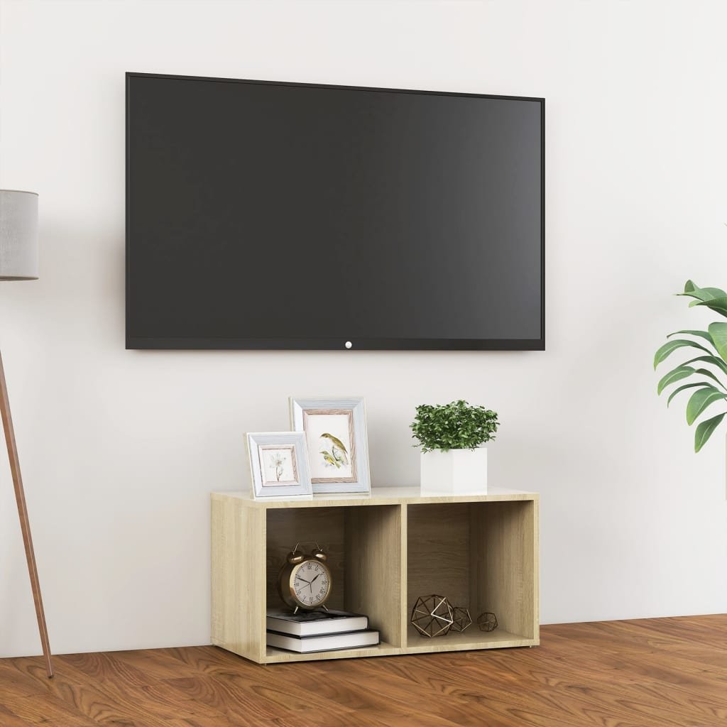 vidaXL Lumarko Szafka pod TV, dąb sonoma, 72x35x36,5 cm, płyta wiórowa 805528