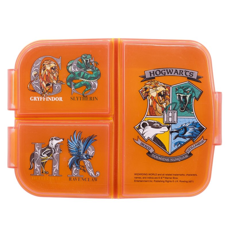 Pudełko śniadaniowe z przegródkami lunchbox Hogwart - Harry Potter