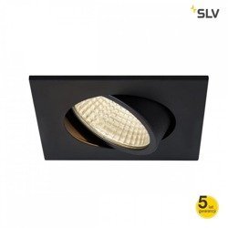 SLV Spotline oczko stropowe LED New Tria 5,3W 300lm 3000K czarne 1003061 1003061