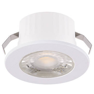 Ideus LAMPA sufitowa FIN LED C 03872 okrągła OPRAWA wpust LED 3W 4000K łazienkowy IP44 biały 03872