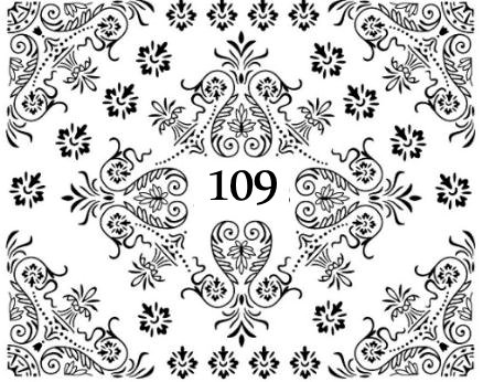 Naklejki wodne na paznokcie - nr 109