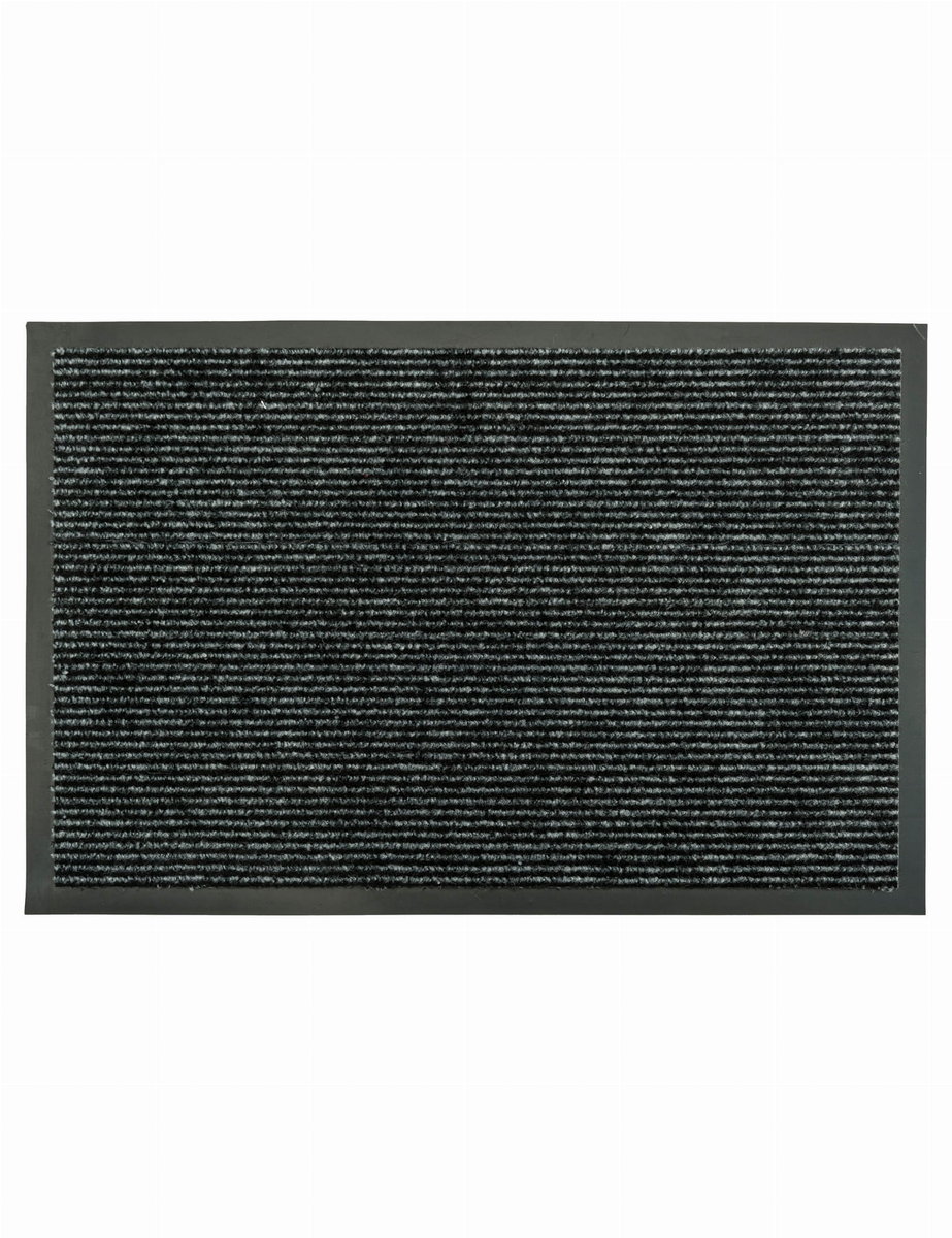 MULTI-DECOR Wycieraczka wewnętrzna Monza 60 x 40 cm szara gumowa