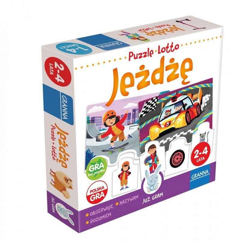 Granna Jeżdżę puzzle lotto