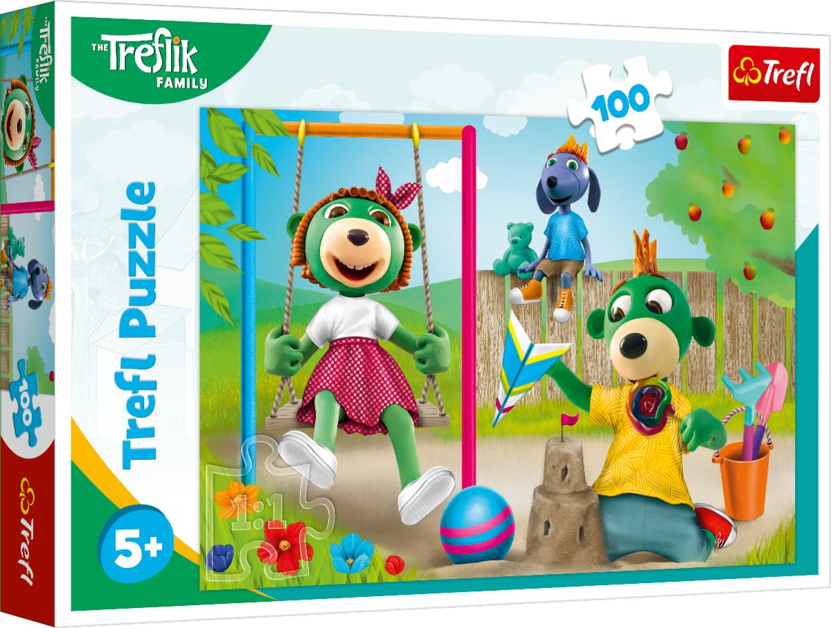 Trefl Puzzle 100el Zabawne Trefliki 16422