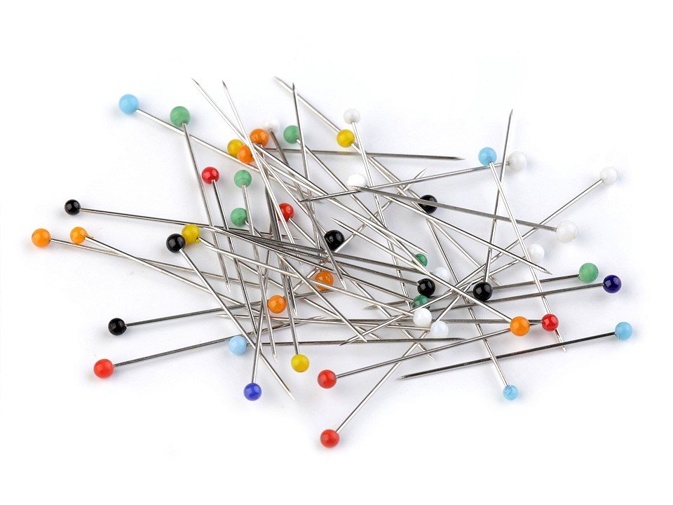 Made in Poland Szpilki z kolorową główką 0,75 x 50 mm (0,5kg) 20420440