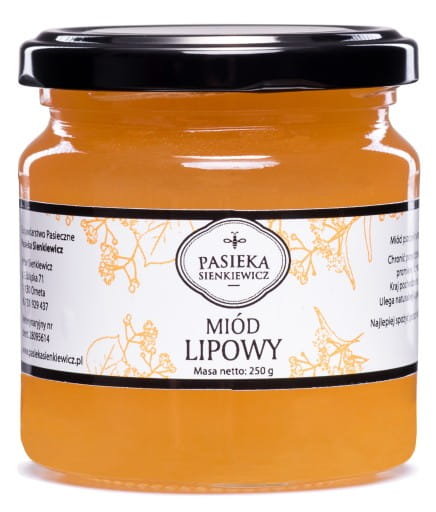 Miód Lipowy 210ml 250g