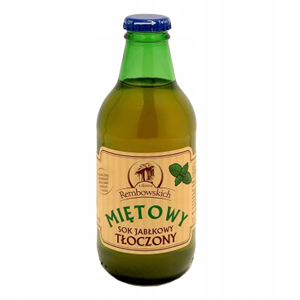REMBOWSCY 148Rembowscy Sok Jabłkowy z Miętą Tłoczony 250ml REMSOKJAZMIET