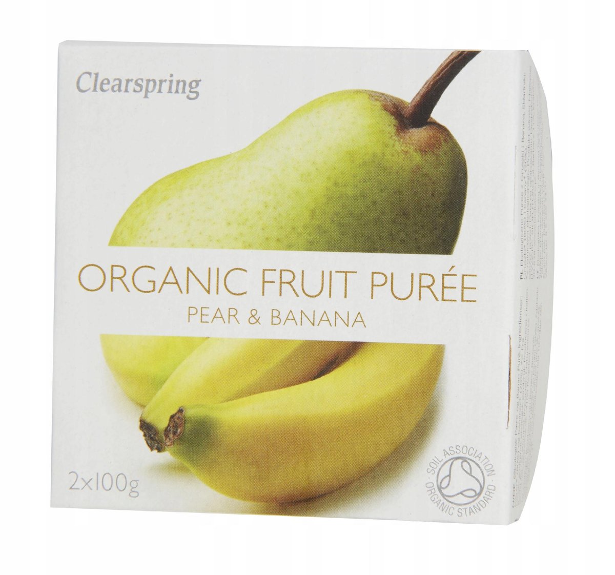 top Clearspring Deser gruszka-banan BIO 200 g