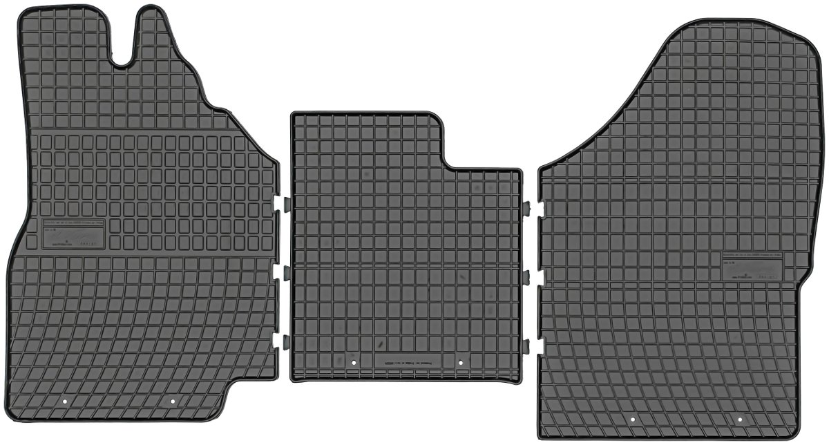 Dywaniki gumowe, IVeco Daily VI Van od 2014r. Frogum 401969