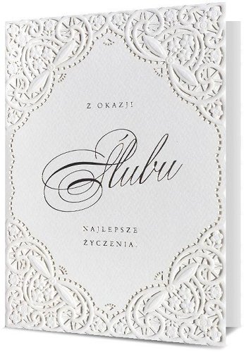 Kartka z życzeniami na ślub  HM 1013
