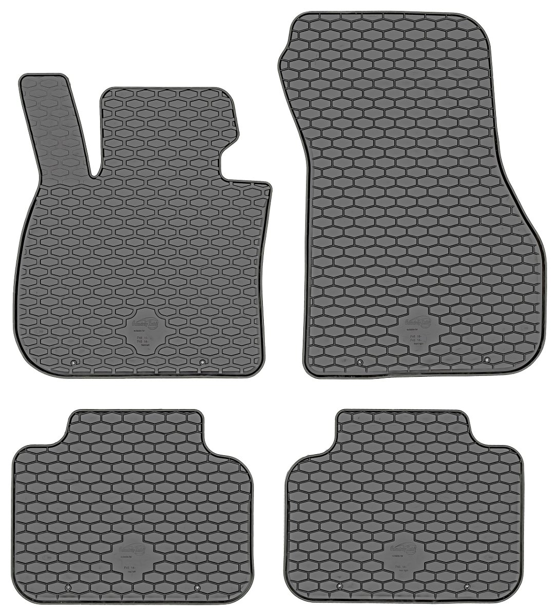 ZUBRI ZUBRI 156047489 dywaniki podłogowe 156047489